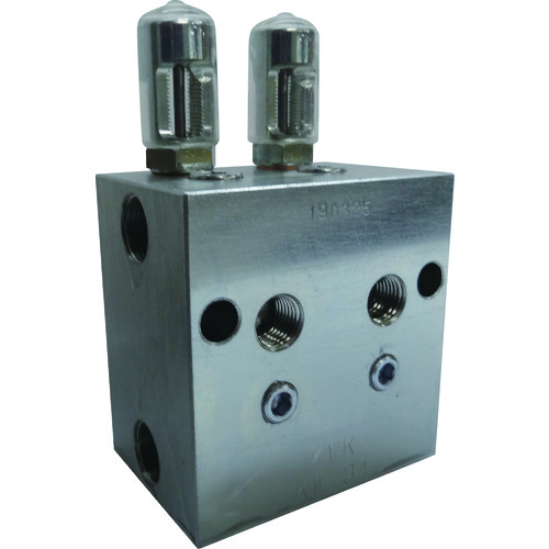 トラスコ中山 KWK 潤滑装置 デュアルライン用分配弁 160-9624(ご注文単位1台)【直送品】