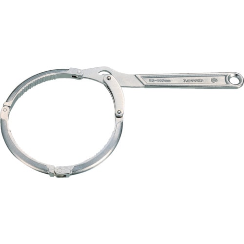 トラスコ中山 スリーピークス オイルフィルターレンチ カートリッジレンチ(Φ115~140)(ご注文単位1個)【直送品】