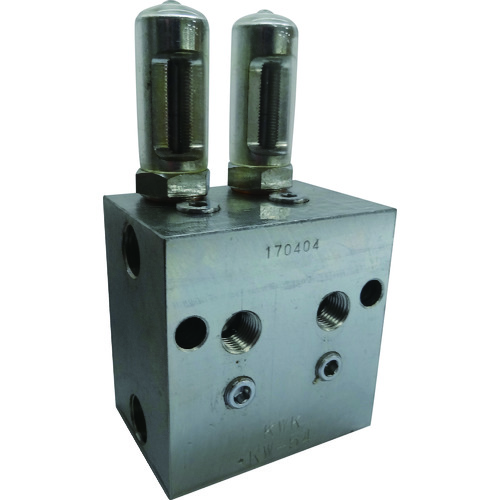 トラスコ中山 KWK 潤滑装置 デュアルライン用分配弁 160-9634(ご注文単位1台)【直送品】