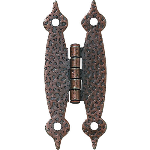 トラスコ中山 光 ウエスタン蝶番 蝶型 145-6771(ご注文単位1パック)【直送品】