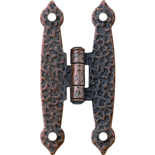 トラスコ中山 光 ウエスタン蝶番 蝶型 145-6770(ご注文単位1パック)【直送品】