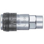 トラスコ中山 日東 ロックカプラ200(おねじ取付用ソケット) 相手側取付サイズR1/2(78578)(ご注文単位1個)【直送品】