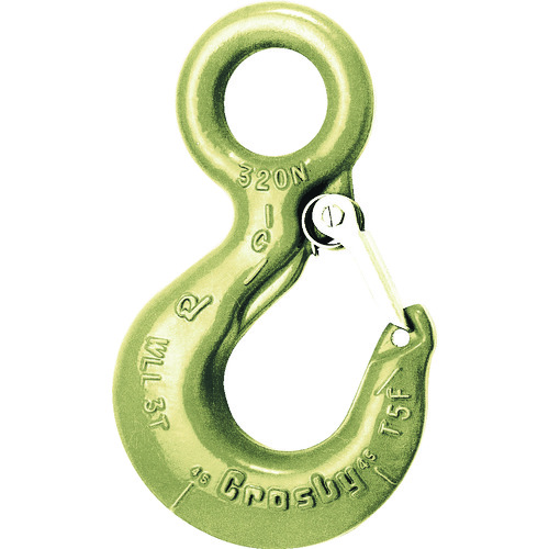 トラスコ中山 クロスビー アイフック 基本使用荷重1.25t(ご注文単位1個)【直送品】