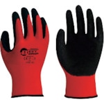 トラスコ中山 BESTGRIP 天然ゴム薄手 レッド S(ご注文単位1組)【直送品】