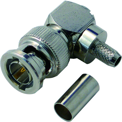 トラスコ中山 ジェフコム BNC型L形プラグ　366-5275（ご注文単位1袋）【直送品】