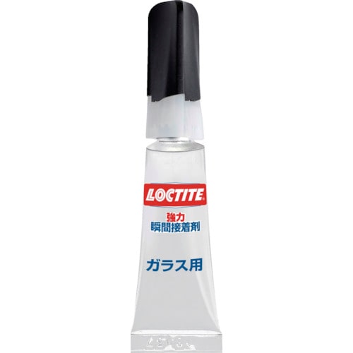 トラスコ中山 LOCTITE 強力瞬間接着剤 ガラス用(ご注文単位1本)【直送品】
