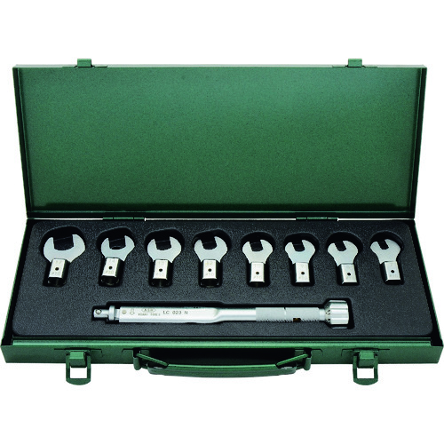 トラスコ中山 ASH トルクレンチスパナヘッドセット LC023N+7-17mm(ご注文単位1セット)【直送品】