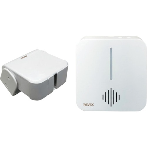 トラスコ中山 リーベックス ワイヤレス 人感チャイム(ご注文単位1個)【直送品】