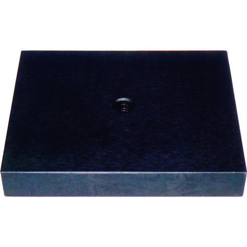 トラスコ中山 NOGA スチールプレート 100x80x15mm、M8ねじ穴付(ご注文単位1個)【直送品】