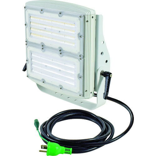 トラスコ中山 日動 スクエアライト200W 電源装置一体型 昼白色 投光器型(ご注文単位1台)【直送品】