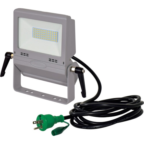 トラスコ中山 日動 LED投光器 作業用フラットライト20W(ご注文単位1台)【直送品】