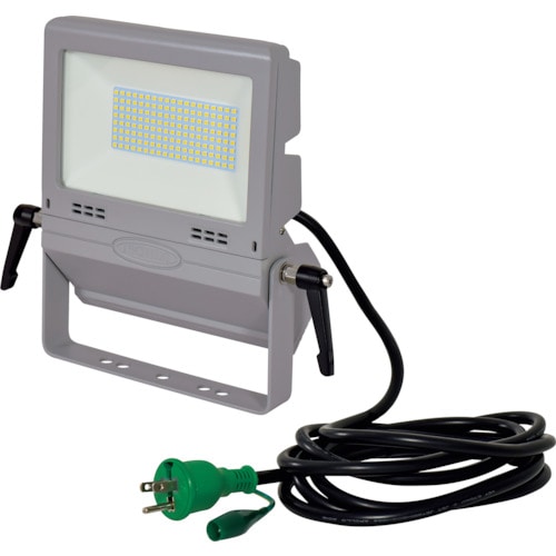 トラスコ中山 日動 LED投光器 作業用フラットライト50W(ご注文単位1台)【直送品】