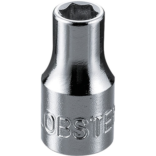 トラスコ中山 エビ ソケット 6角 6.0mm 差込角6.35mm（ご注文単位1個）【直送品】