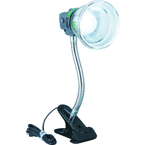トラスコ中山 ハタヤ 電気スタンド LEDマグスタンド 6WLED 電線1.6m クリップタイプ(ご注文単位1台)【直送品】