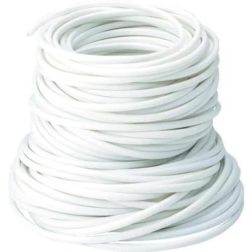 トラスコ中山 MAX チューブマーカー レタツイン チューブ白 内径4.2mm(ご注文単位1巻)【直送品】