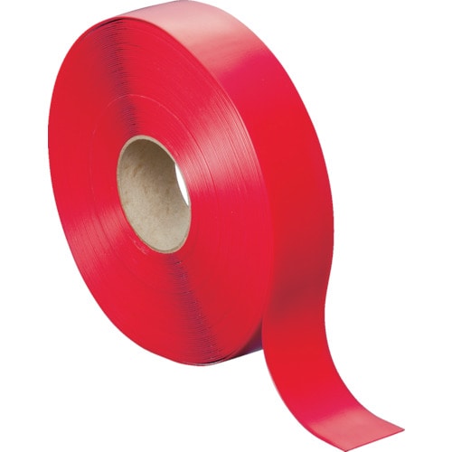 トラスコ中山 IWATA ラインプロ(赤) 1巻(10M) 50mm幅(ご注文単位1巻)【直送品】