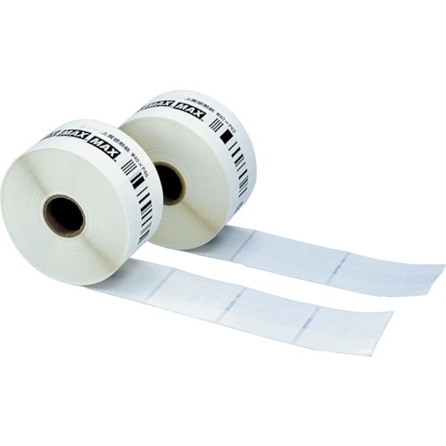 トラスコ中山 MAX 感熱ラベルプリンタ LP-55用 上質感熱紙ラベル 40×46mm(ご注文単位1箱)【直送品】