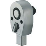 トラスコ中山 TRUSCO ラチェットヘッド 差込角12.7mm 取付サイズ14X18mm(ご注文単位1個)【直送品】