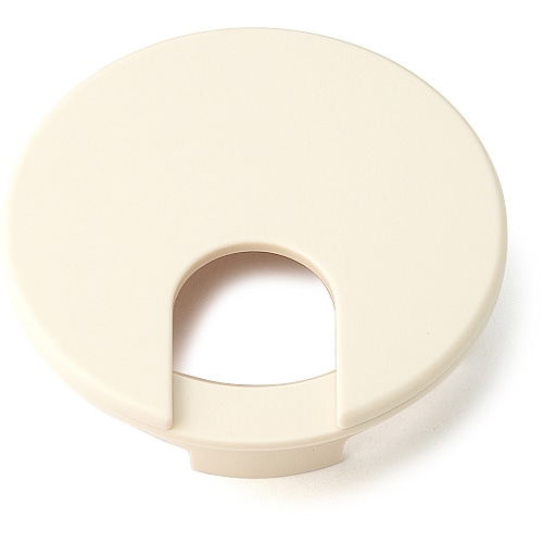 トラスコ中山 スガツネ工業 (210029546)LS60S-BE配線孔キャップ(ご注文単位1個)【直送品】