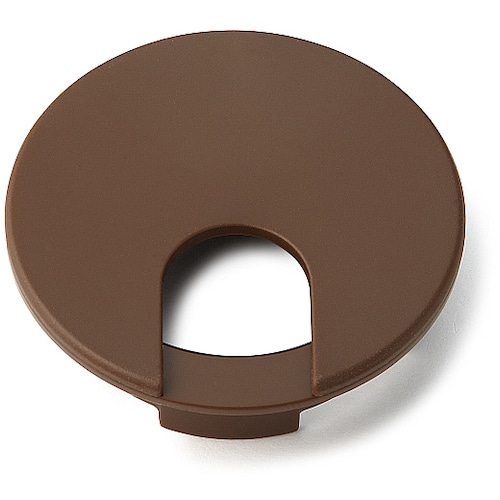 トラスコ中山 スガツネ工業 (210029548)LS60S-DBR配線孔キャップ(ご注文単位1個)【直送品】