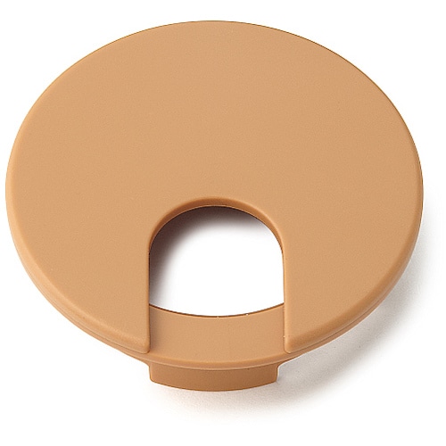 トラスコ中山 スガツネ工業 (210029547)LS60S-LBR配線孔キャップ(ご注文単位1個)【直送品】