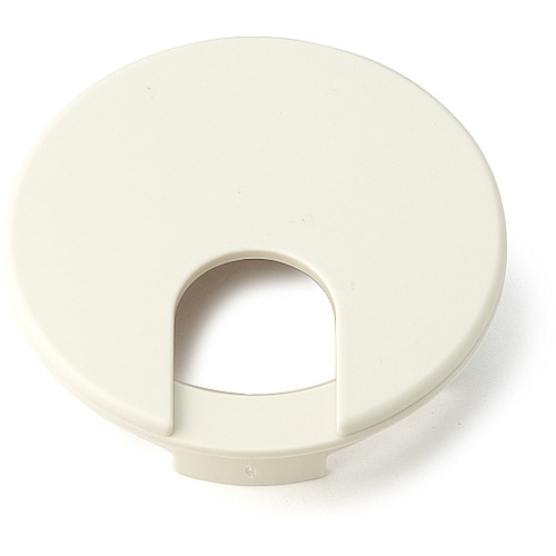 トラスコ中山 スガツネ工業 (210029545)LS60S-WT配線孔キャップ(ご注文単位1個)【直送品】