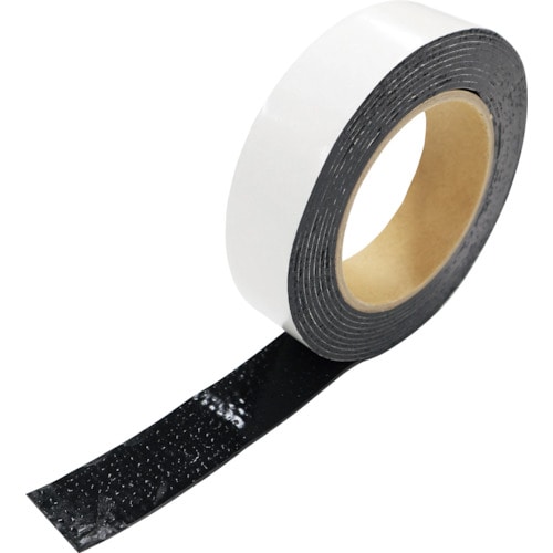 トラスコ中山 日東エルマテ 厚手両面ブチルテープ LS6928W 2mm×30mm×5m ブラック(ご注文単位1巻)【直送品】