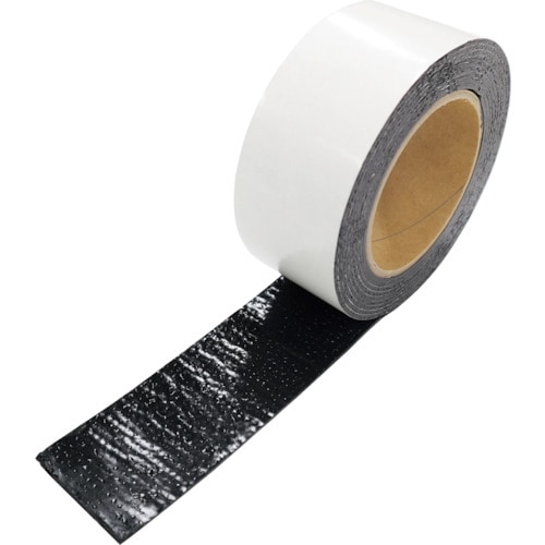 トラスコ中山 日東エルマテ 厚手両面ブチルテープ LS6928W 2mm×50mm×5m ブラック(ご注文単位1巻)【直送品】