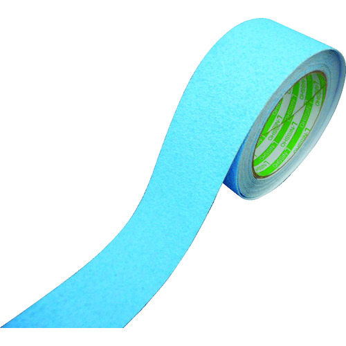 トラスコ中山 日東エルマテ 素足用ノンスリップテープ 50mm×5m ブルー(ご注文単位1巻)【直送品】