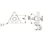 トラスコ中山 京セラ 部品 シート　643-9047（ご注文単位1個）【直送品】