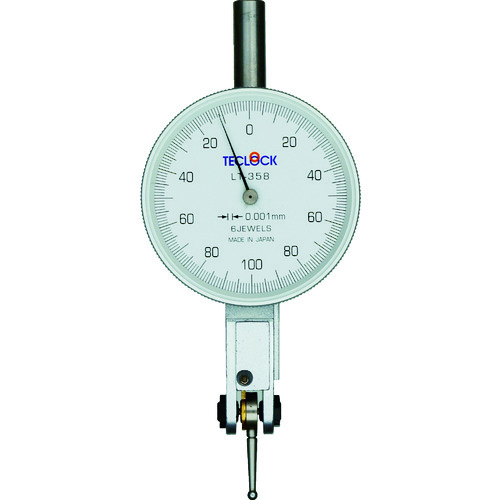 トラスコ中山 テクロック レバーテスト 測定範囲0~0.20mm(ご注文単位1個)【直送品】