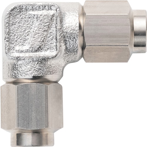 トラスコ中山 潤工社 ステンレス継手 ユニオンエルボ(ミリ系列) 12×9mm(ご注文単位1個)【直送品】