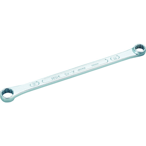 トラスコ中山 TONE 両口ロングめがねレンチ(ストレート) 対辺寸法14×17mm 全長252mm(ご注文単位1個)【直送品】