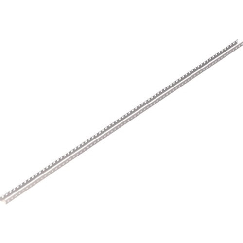 トラスコ中山 TRUSCO スチール製軽中量ボルトレス棚用支柱 M1.5型 H1800用 ネオグレー（ご注文単位1本）【直送品】