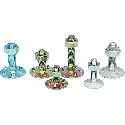 トラスコ中山 HHH 三ツ爪バケットボールトナット M10×40 (100組入)（ご注文単位1箱）【直送品】