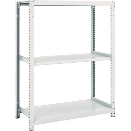 トラスコ中山 TRUSCO スチールラック M1型抗菌塗装ボルトレス軽量棚900X420XH1200 3段(ご注文単位1台)【直送品】