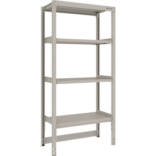 トラスコ中山 TRUSCO スチールラック M2型軽中量棚 台車天板収納型 860X450XH1800 4段 単体(ご注文単位1台)【直送品】