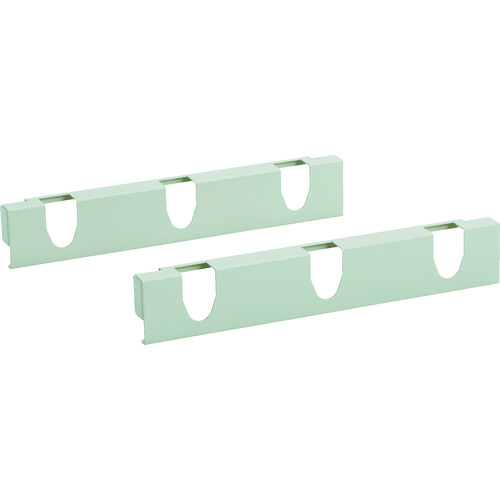 トラスコ中山 TRUSCO スチールラック M3型バー受け金具 D571 2本セット(ご注文単位1セット)【直送品】