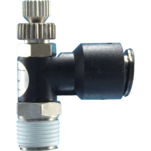 トラスコ中山 チヨダ ミニスピードコントローラα メーターアウト4mm・R1/8(ご注文単位1個)【直送品】