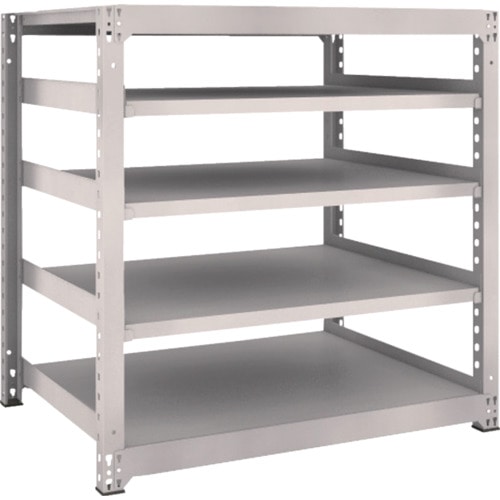 トラスコ中山 TRUSCO スチールラック M5型 W1200×D921×H1200 5段 単体 ネオグレー(ご注文単位1台)【直送品】