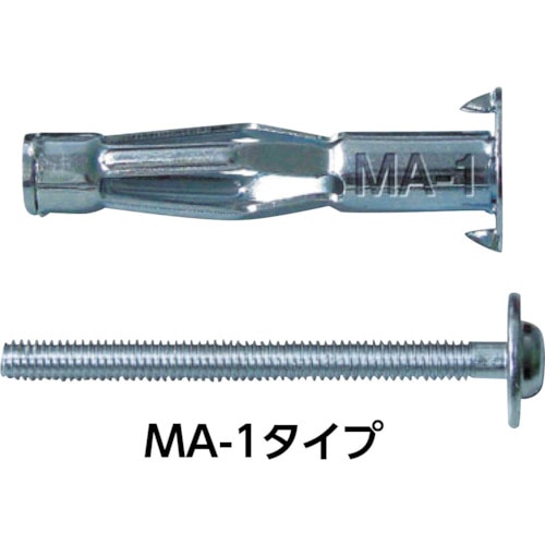 トラスコ中山 峰岸 エアコンボードアンカー MA-1(200本入)(ご注文単位1パック)【直送品】