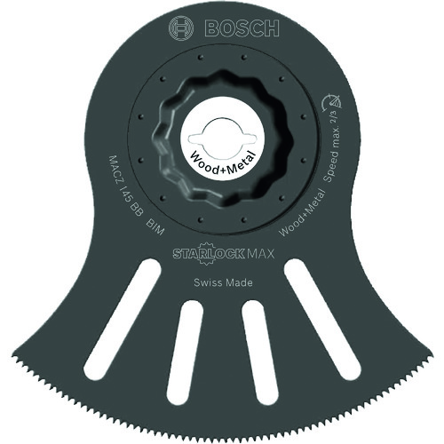 トラスコ中山 ボッシュ マルチツール用アクセサリー カットソーブレード 刃長105mm 148-0729(ご注文単位1個)【直送品】