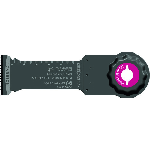 トラスコ中山 ボッシュ マルチツール用アクセサリー カットソーブレード 刃長120mm(ご注文単位1個)【直送品】