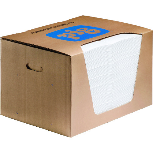 トラスコ中山 pig ピグ油専用エコノミーマット ミシン目入り (1箱=100枚入) 364-6874(ご注文単位1箱)【直送品】