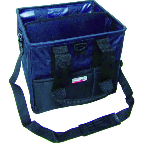 トラスコ中山 リングスター ミスターツールバッグMB-4ブラック/ブルー(ご注文単位1個)【直送品】
