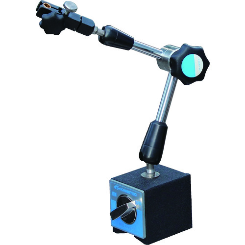 トラスコ中山 カネテック マグネットスタンド(アームタイプ) ハイロックベース 小形 吸着力800N(ご注文単位1個)【直送品】