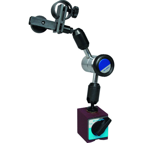 トラスコ中山 カネテック マグネットスタンド(アームタイプ) ハイロックミニベース 微動調整装置付 吸着力300N(ご注文単位1個)【直送品】