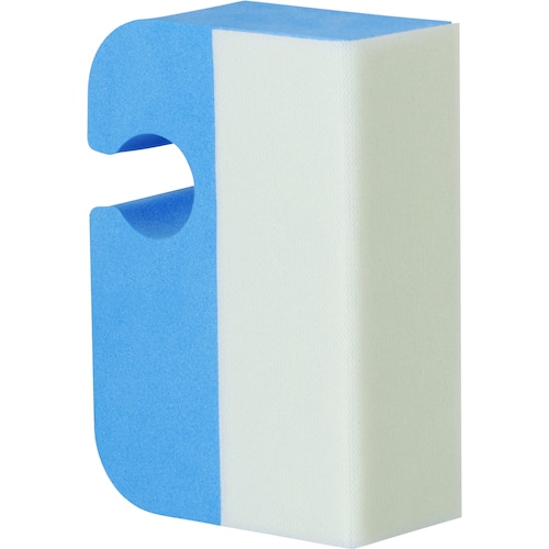 トラスコ中山 3M スポンジ スコッチ・ブライトバスシャイン すごい鏡磨き 青(ご注文単位1個)【直送品】