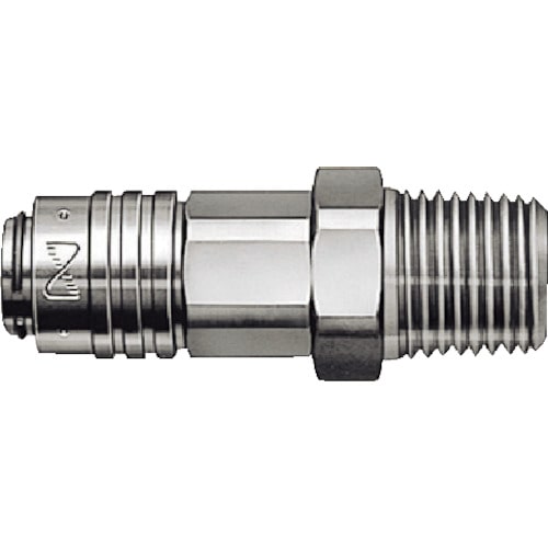 トラスコ中山 日東 チューブ継手 マクロカプラ ステンレス製 めねじ取り付け用(28379)(ご注文単位1個)【直送品】