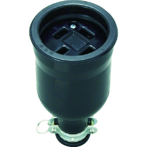 トラスコ中山 明工 接地3P30A 防水コネクターボデー(ご注文単位1個)【直送品】